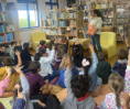 Biblioteca Escolar de VPA recebe alunos do 1º ano para a Hora do Conto
